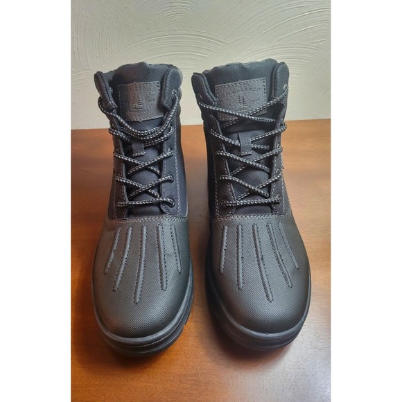 G.H. Bass & Co. Men's Boots Hiking Shoes High-Top Black Brand New 71350624A - Picture 3 of 8